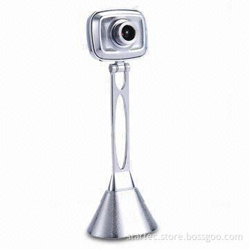 CMOS PC Camera with Automatic White Balance, 480K Hardware Pixels, Made by Metal
